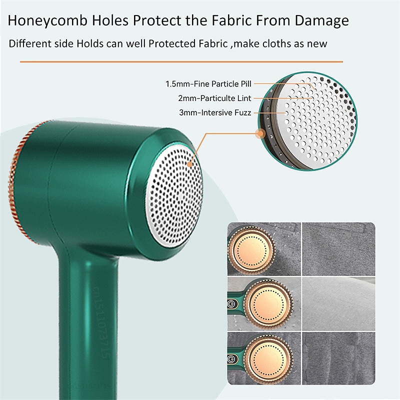 Rechargeable Portable Electric Lint Remover  Lint Shaver For Clothing Furniture Carpet Lint Balls Bobbles With Cleaning Machine Brush And  Usb Cable4