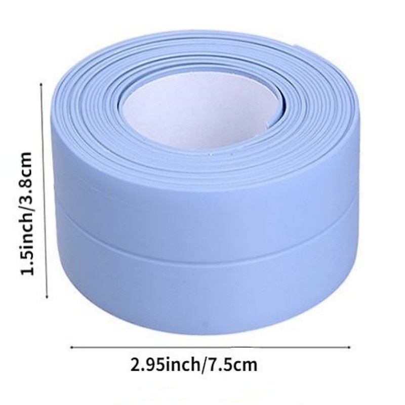 Cool Wallpapers Wall Mural 1 Roll Sealing Strip Tape, Waterproof Wall Sticker Sink Edge Tape, Caulk Tape Sealant Strip, Bathroom Kitchen Accessories 1.5''x126''2