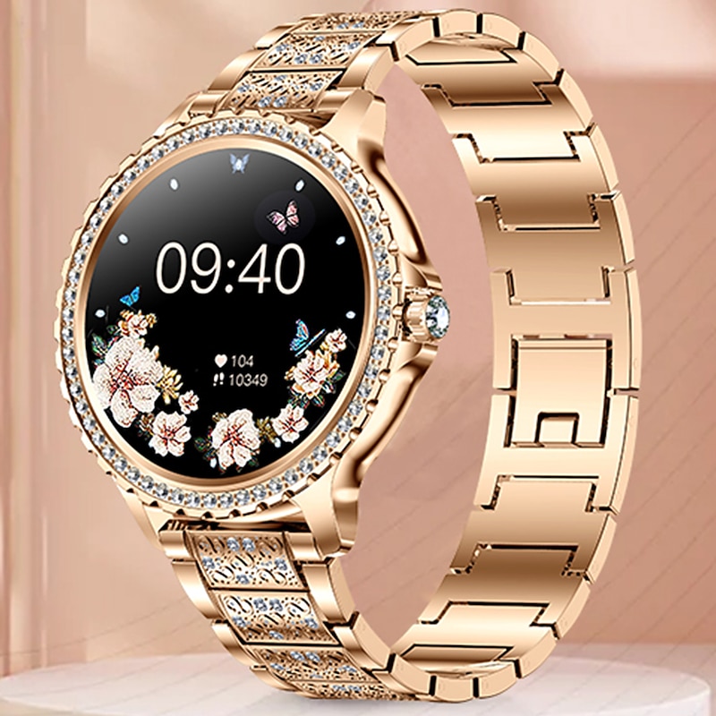 iMosi I59 Smart Watch 1.32 inch Smartwatch Fitness Running Watch Bluetooth Pedometer Call Reminder Activity Tracker Compatible with Android iOS Women Men Long Standby Hands-Free Calls Waterproof IP 673