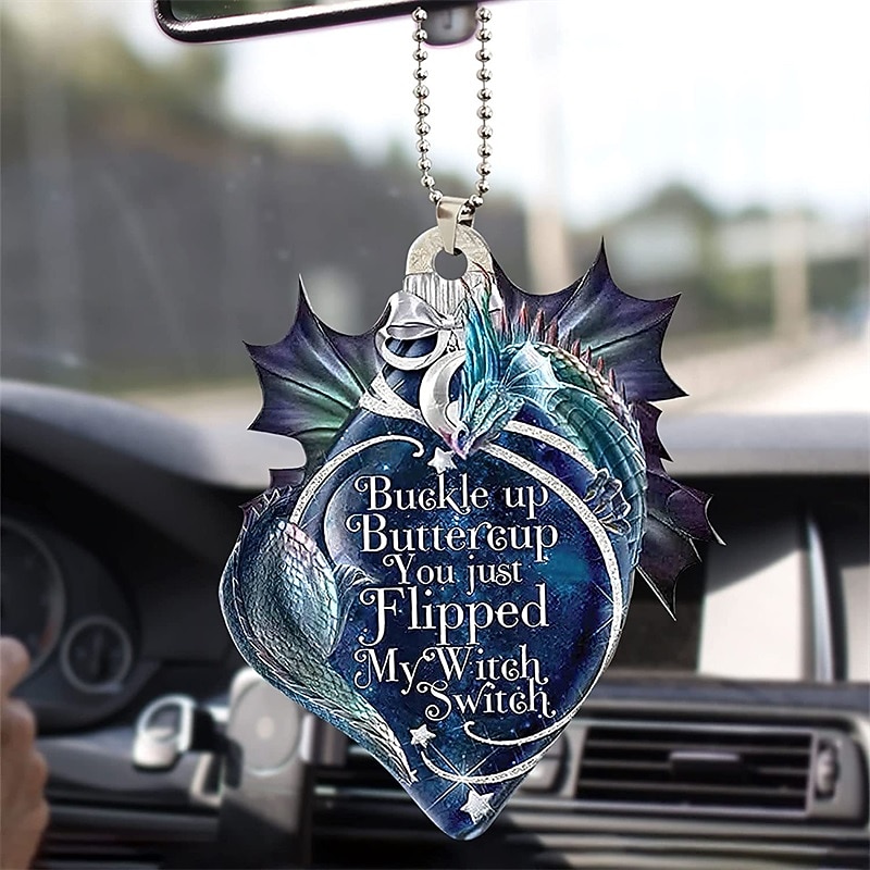 StarFire New Arrival Blue Moon With Dragon Lover Car Hanging Ornament Holiday Decoration Home Decoration Hanging Ornament3