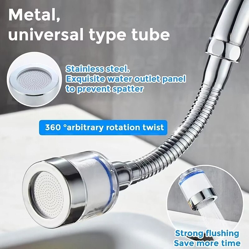 Faucet Water Filter for Bathroom Kitchen Sink Skin Face Wash, Faucet Filter Replacement Shower Head For Hard Water, Filtration Remove Chlorine Fluoride Heavy Metals3