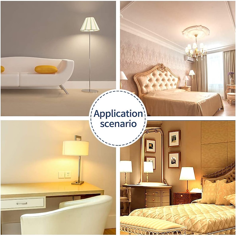 2Pcs LED Bulbs BA15D/B15/B15D 6W 100W Equivalent to a Halogen Bulb JCD Type T3/T4 B15 Double Connection 220V3