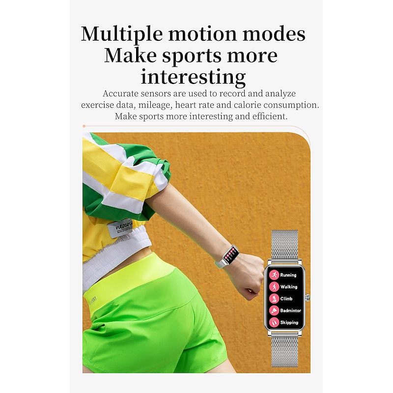 ZX19 Smart Watch 1.45 inch Smartwatch Fitness Running Watch Bluetooth Pedometer Sleep Tracker Heart Rate Monitor Compatible with Android iOS Women Call Reminder Camera Control Step Tracker IP68 25mm3