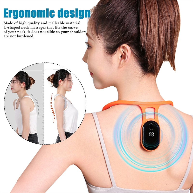 Portable Mericle Ultrasonic Lymphatic Soothing Body Slimory Ultrasonic Lymphatic Soothing Neck Massager Instrument Neck Care2