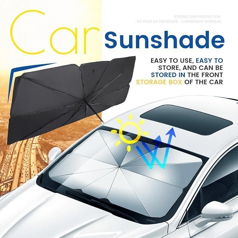 Car Sun Shade Protector Parasol Auto Front Window Sunshade Covers Car Sun Protector Interior Windshield Protection Accessories Car Accessories2