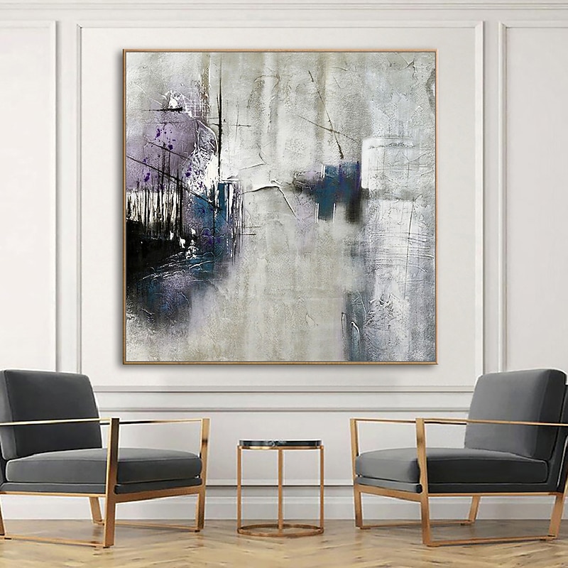 Mintura Handmade Oil Paintings On Canvas Wall Art Decoration Modern Abstract Picture For Home Decor Rolled Frameless Unstretched Painting4