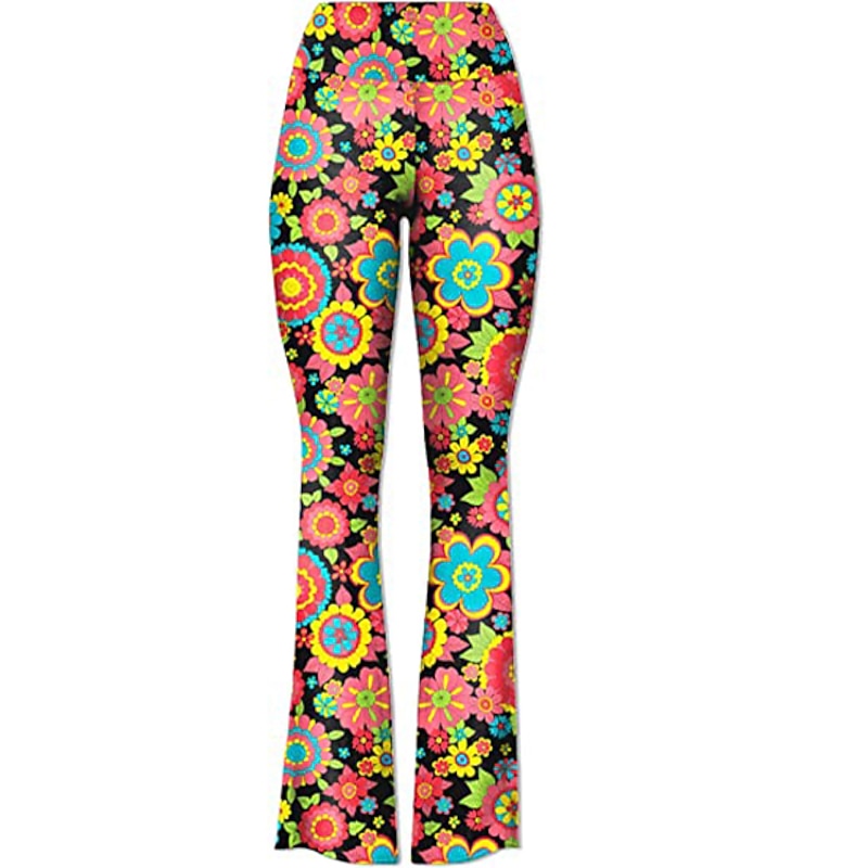 Retro Vintage 1960s 1970s Trousers Funk Bell Bottom Pants Hippie Fancy Dress Women's Daily Wear Pride Parade Pride Month Adults' Pants4