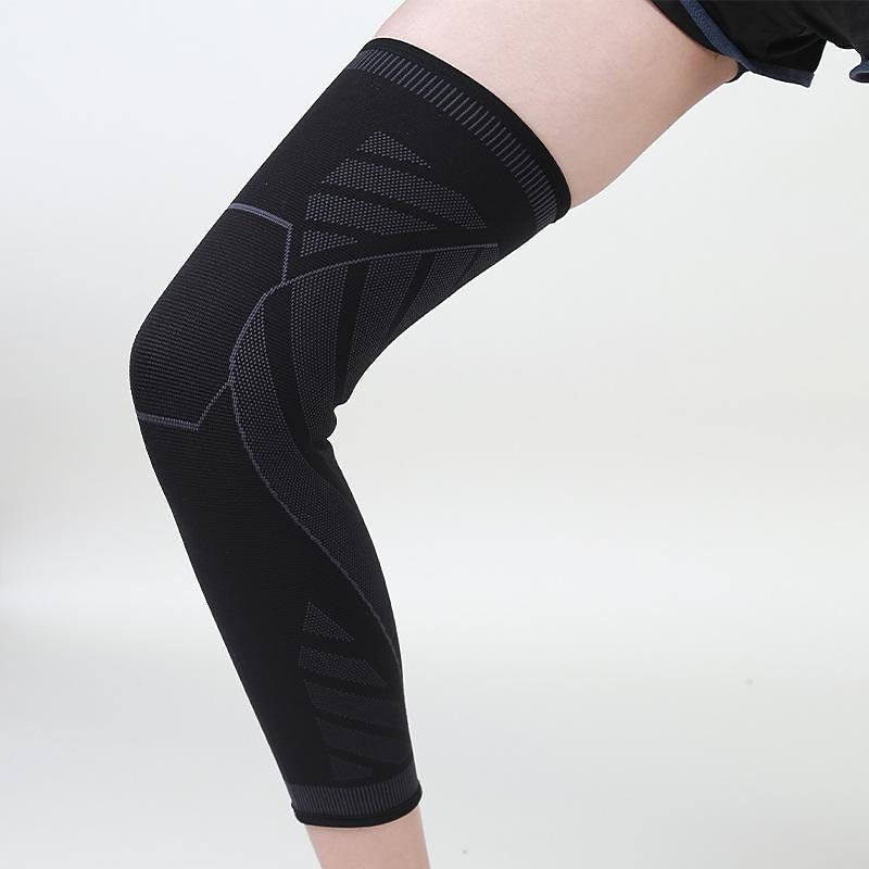 Knee Sleeve Knee Pads Compression Fit Support -for Joint Pain and Arthritis Relief Improved Circulation Compression - Wear Anywhere - Single3