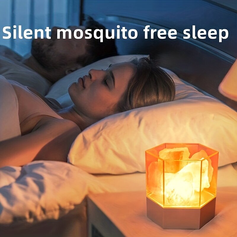 Himalayan Salt Lamp Natural Crystal Salt Rock Lamp for Warm Peaceful and Romantic Night Light Modern Healthy Decorative Indoor Home Lighting4