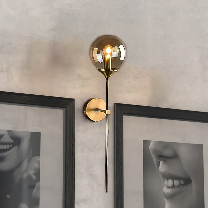 Creative LED Modern Nordic Style Indoor Wall Lights Living Room Bedroom Iron Wall Light IP54 110-120V 220-240V / E12 / E14 / CE Certified