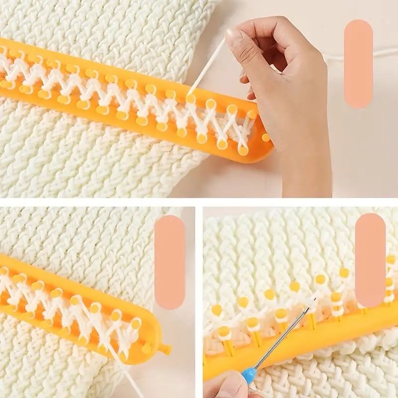 Long Knitting Board Sewing Craft Multi-Knit Loom DIY Tool Scarf Shawl Blankets Knitter for Beginners Sewing Accessories2
