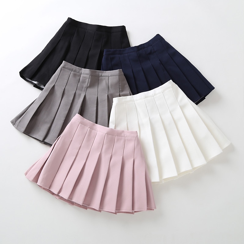 Kids Girls' Skirt Geometric Active School Cotton 4 years+ Summer 01 05 13