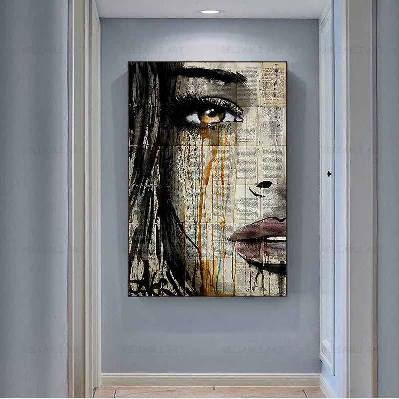 Print Rolled Canvas Prints - People Modern Art Prints3