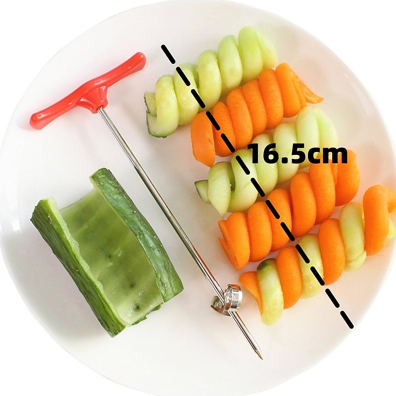 Vegetables Spiral Knife Potato Carrot Cucumber Salad Chopper Easy Spiral Screw Slicer Cutter Spiralizer Kitchen Tools2