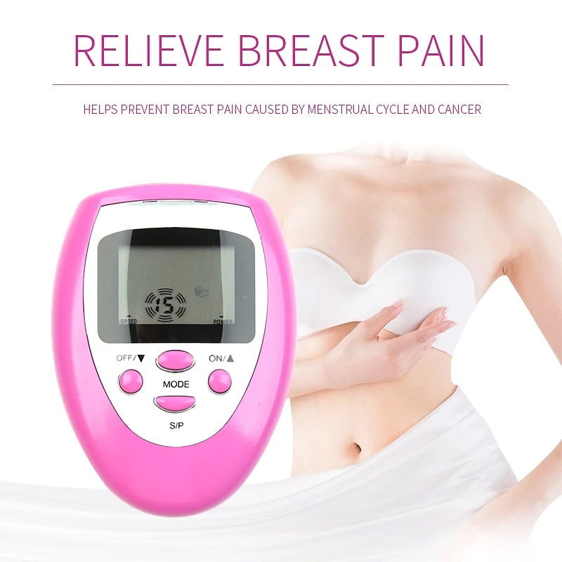 Electric Breast Pulse Massager Health Care Breast Enlargement Electric Massager Enhancer Enlarger Massage Muscle Stimulator Massager2