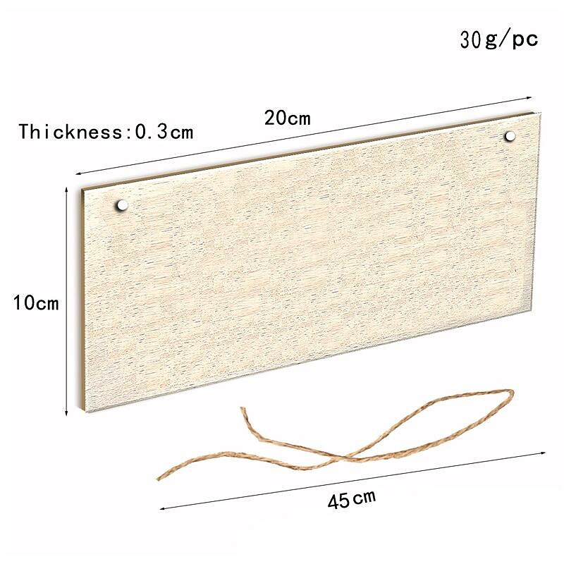 1pc Pet Dog Wall Hanging, Wooden Animal Dog Pattern Plaque Sign Wll Decor Accessories, For Pet Shop Cafe Room Decor Household Items 4''x8'' (10cmx20cm)2