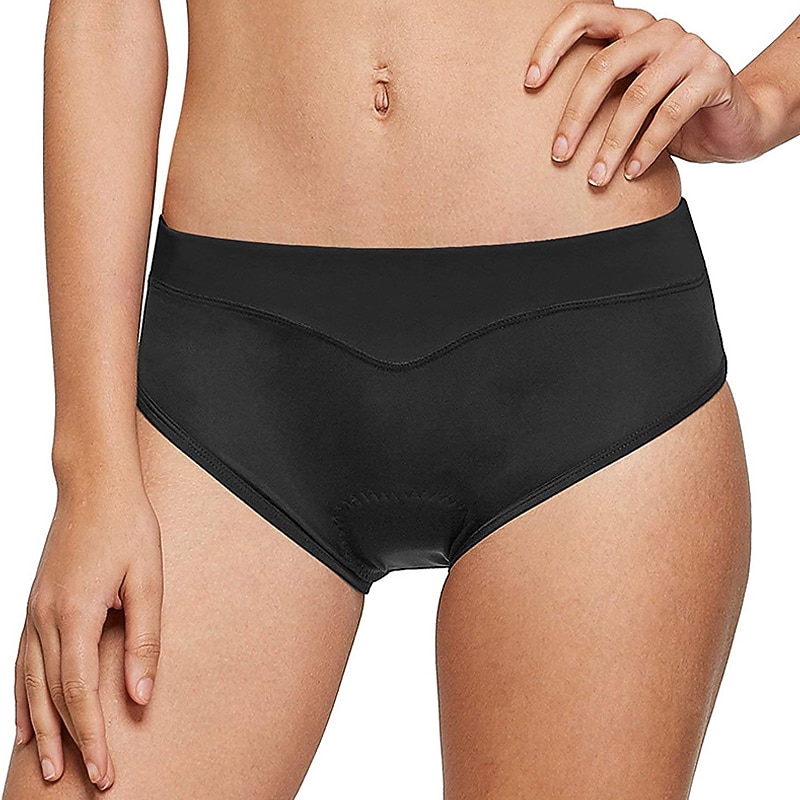 Women's Patchwork Cycling Padded Shorts Bike Padded Shorts / Chamois Mountain Bike MTB Road Bike Cycling Sports 3D Pad Quick Dry Moisture Wicking Breathable Violet Black Clothing Apparel Bike Wear