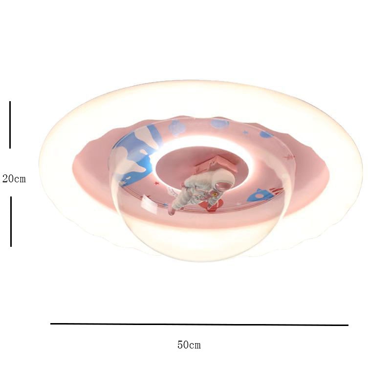 Dimmable LED Ceiling Lamp for Children's Room Astronaut Design 20" Creative Simplicity balloon Light Bedroom Cartoon Ceiling Light Fixture2