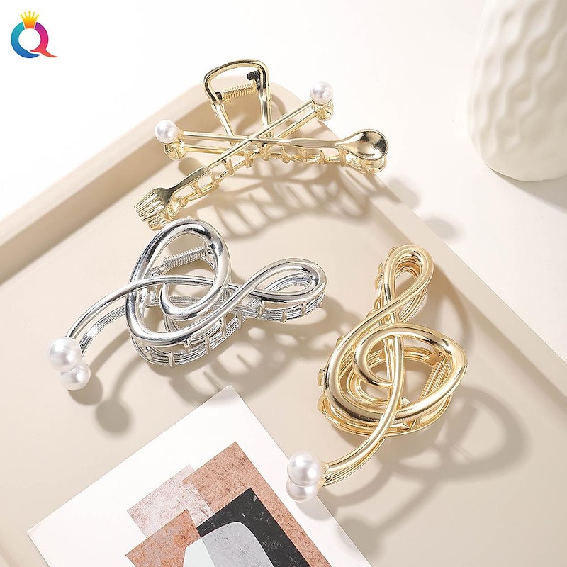 Large Claw Clips For Thick Hair  Hair Claws For Thick Hair Long Hair Claw Clips Variety Pack Large Hair Clips For Thick Hair Cute Claw Clips For Long Hair Large Claw Clip2