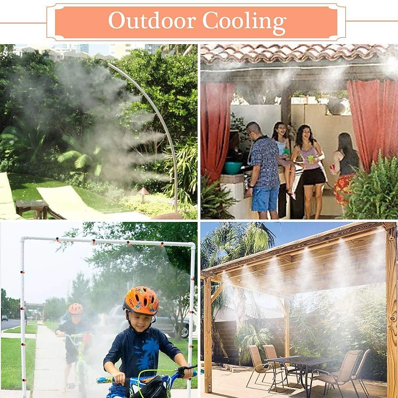 Automatic Drip Irrigation System Kit Timer Micro Sprinkler Garden Watering3