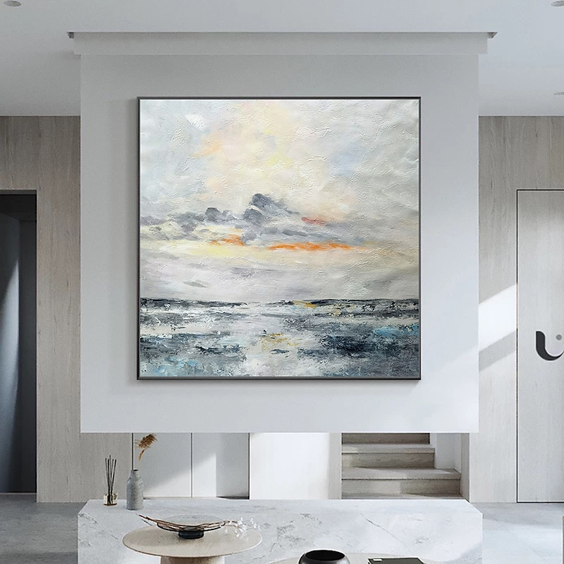 Mintura Handmade Oil Paintings On Canvas Wall Art Decoration Modern Abstract Landscape Picture For Home Decor Rolled Frameless Unstretched Painting3