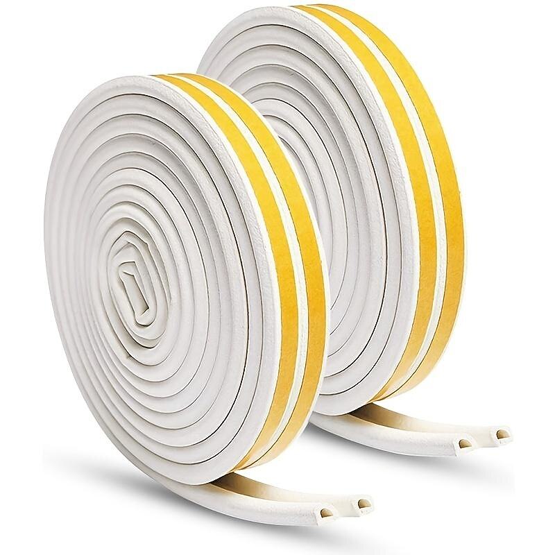 Cool Wallpapers Wall Mural 5 Meters Door And Window Sealing Strip Self-adhesive Door Bottom Anti-theft Door Soundproof Window Paste Anti-collision And Windproof Adhesive Strip Suitable For Gap 9x6mm2