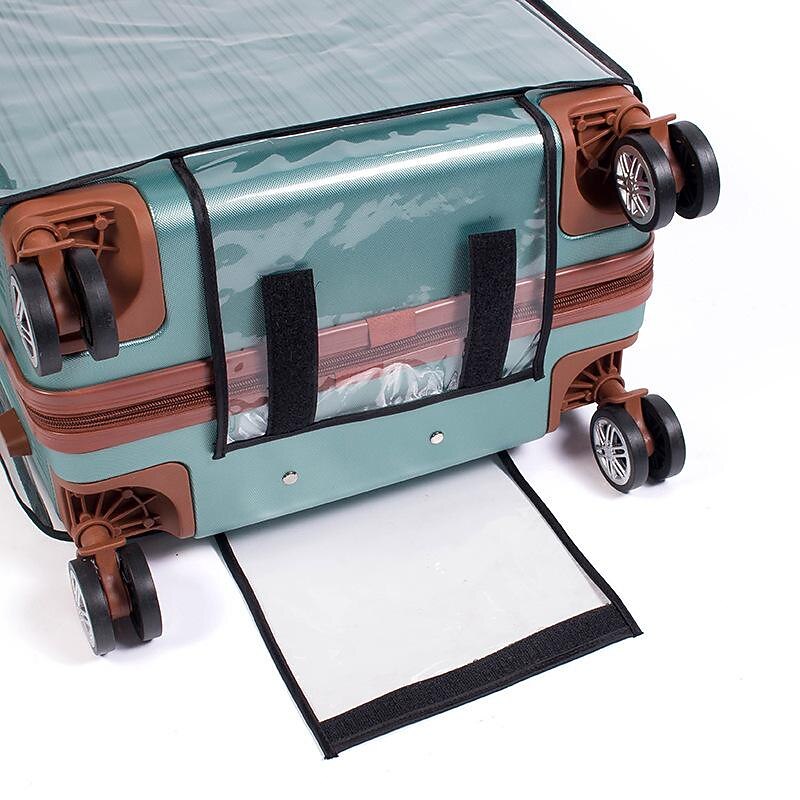Thickened Wear-Resistant Waterproof Suitcase Dust Cover Suitcase Protective Cover Trolley Case Transparent Case Cover2