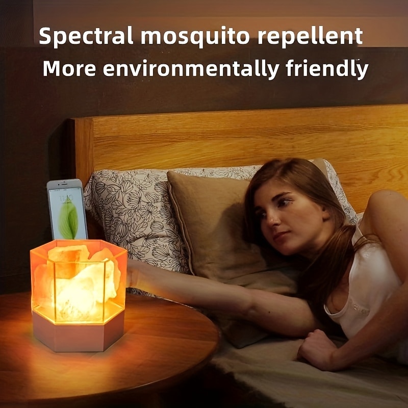 Himalayan Salt Lamp Natural Crystal Salt Rock Lamp for Warm Peaceful and Romantic Night Light Modern Healthy Decorative Indoor Home Lighting3