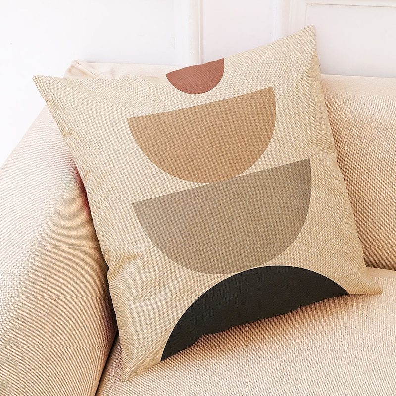 Outdoor Waterproof Pillow Cover Abstract for Patio Garden Sofa Couch Livingroom 1pc3