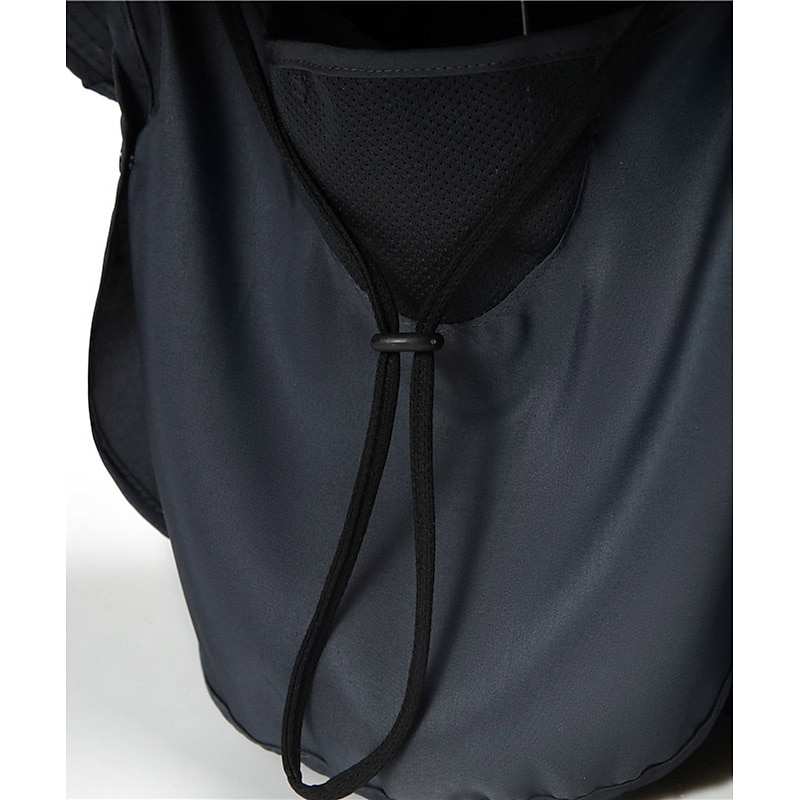 Men's Bucket Hat Sun Hat Fishing Hat Boonie hat Light Grey Army Green Polyester Travel Beach Outdoor Vacation Plain UV Sun Protection Sunscreen2