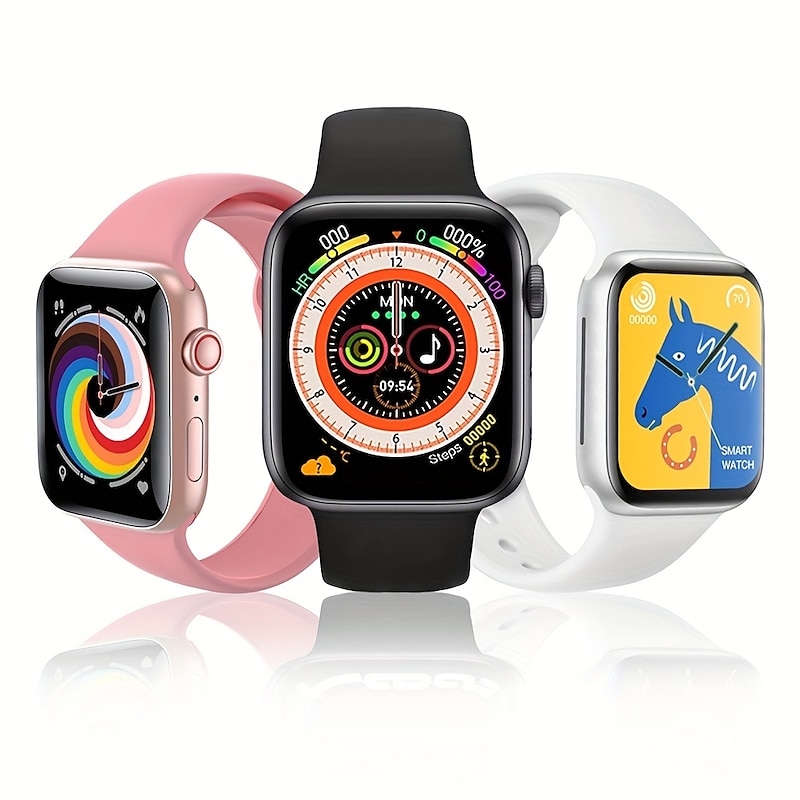 696 L18 Smart Watch 1.3 inch Smartwatch Fitness Running Watch Bluetooth Pedometer Call Reminder Sleep Tracker Heart Rate Monitor Sedentary Reminder Compatible with Android iOS IP 67 Women Men Heart