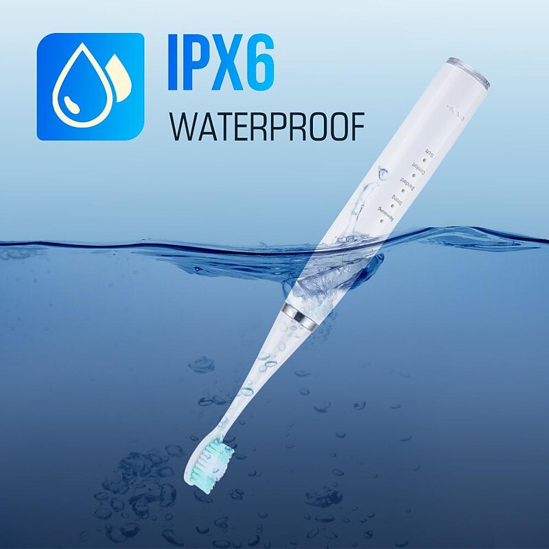 3 In 1 Smart Electric Toothbrush Set With 5 Brush Heads Tooth Care Artifact Deep Cleaning IPX7 Waterproof Travel Whitening Sensitive Domestic Premium Fashion Toothbrush Gifts Package4