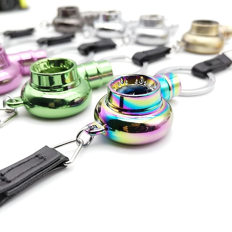 StarFire Real Whistle Sound Turbo Car Keychain Sleeve Bearing Spinning Turbo Key Chian Auto Part Turbine Turbocharger Key Ring Key Holder Accessoies2