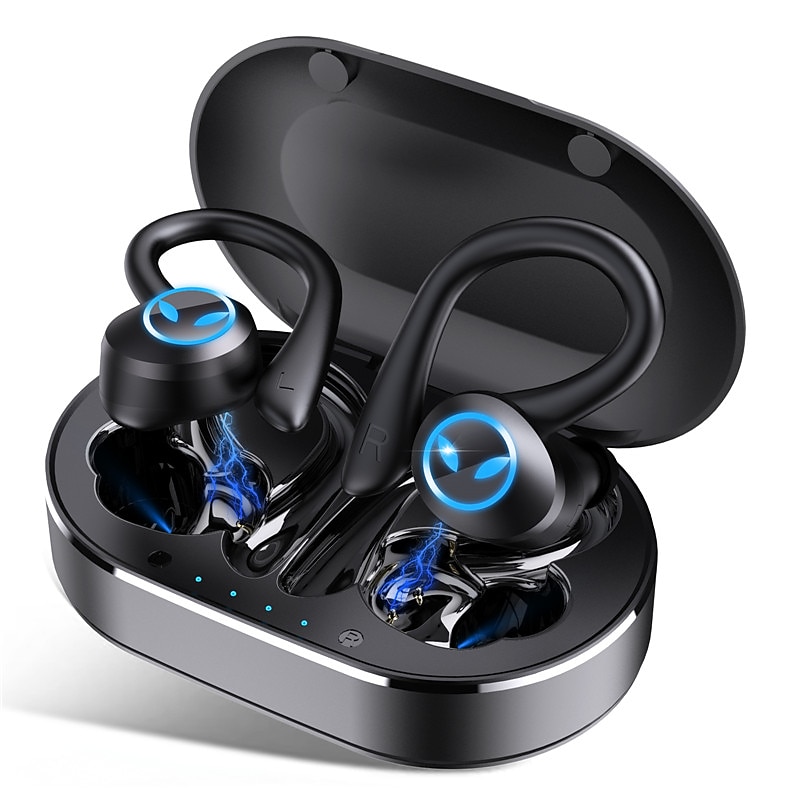 TWS Wireless Earphones Bluetooth-compatible 5.1 Headphones IPX7 Waterproof Earbuds LED Display HD Stereo Mic for Xiaomi iPhone2