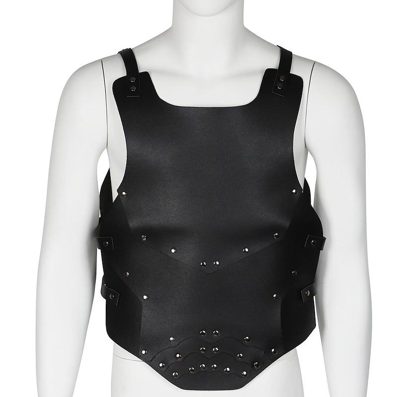 Retro Vintage Punk & Gothic Medieval Armor Chemise Shoulder Armor Warrior Knight Ritter Viking Fancy Dress Men's Women's Unisex Viking Performance Event / Party Stage Adults' Shoulder Armor4