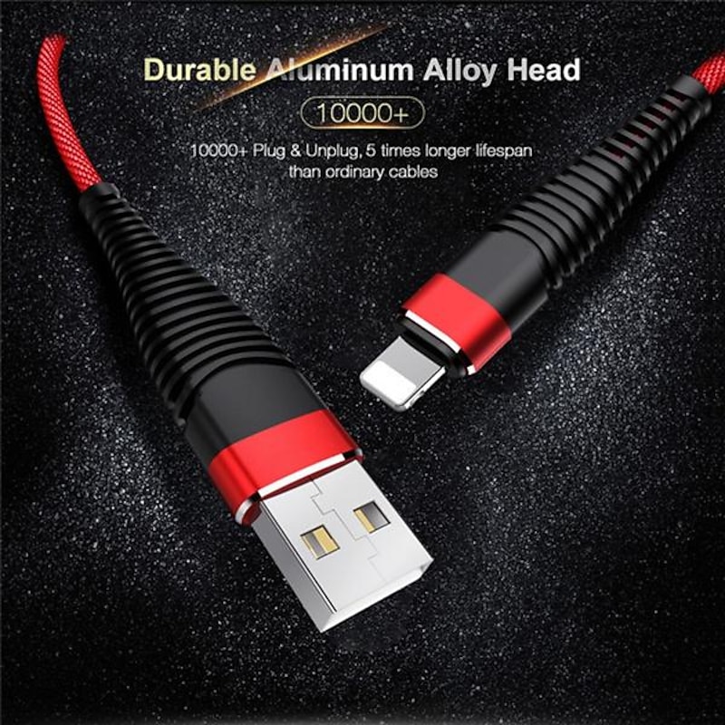 5A Data USB Cable for iPhone Fast Charger Charging Cable For Android phone type c xiaomi huawei Samsung Charger Wire For iPad4