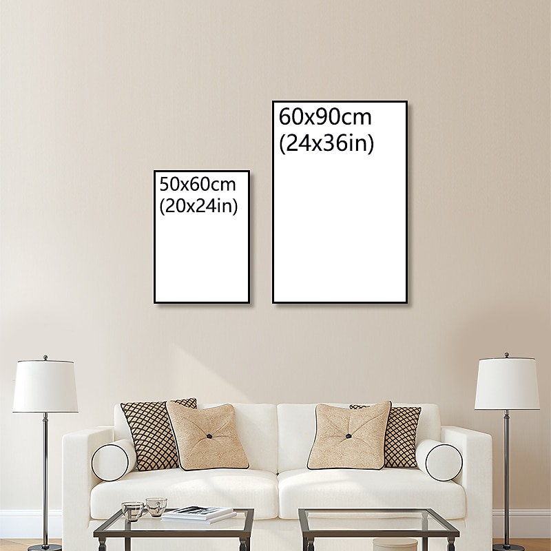 Oil Painting Handmade Hand Painted Wall Art Impression Landscape Canvas Painting Home Decoration Decor Stretched Frame Ready to Hang2