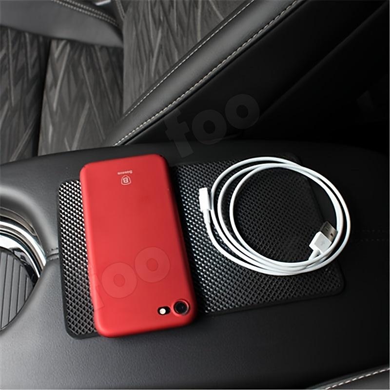 Car Dashboard Non-Slip Sticky Mat Phone Key Holder Non-Slip Mat Magic Anti-Slip Pad Adhesive Mat Car Sticker For BMW Car Accessories (200mm X 130mm)4