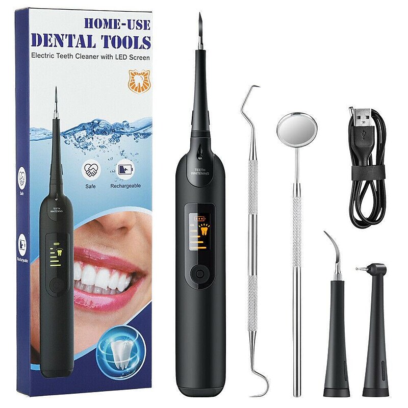 1pc Electric Dental Remover Kit Household Tartar Scraper Tartar Remove2