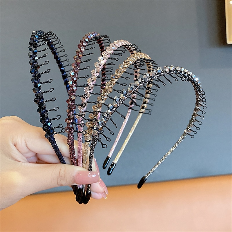 Kids / Toddler Girls' Active / Sweet Daily Solid Color Shiny Metallic Polyester Hair Accessories Silver / Black / Pink Kid onesize2