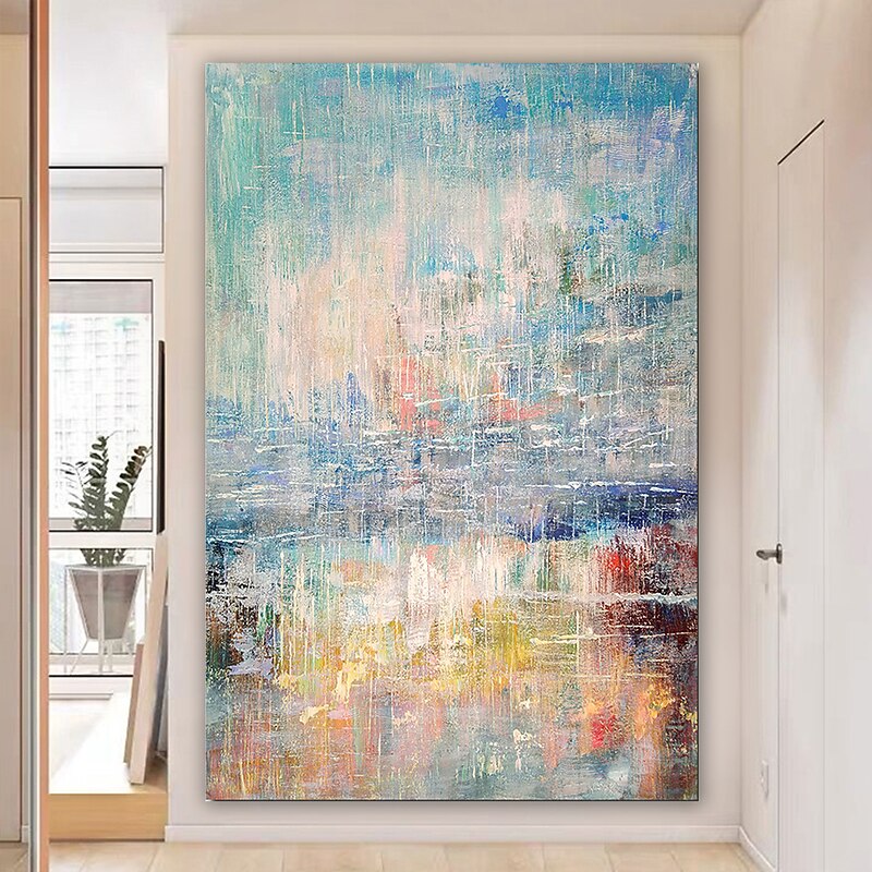 Oil Painting Handmade Hand Painted Wall Art Abstract Sky BlueSeascape Landscape Home Decoration Decor Rolled Canvas No Frame Unstretched3