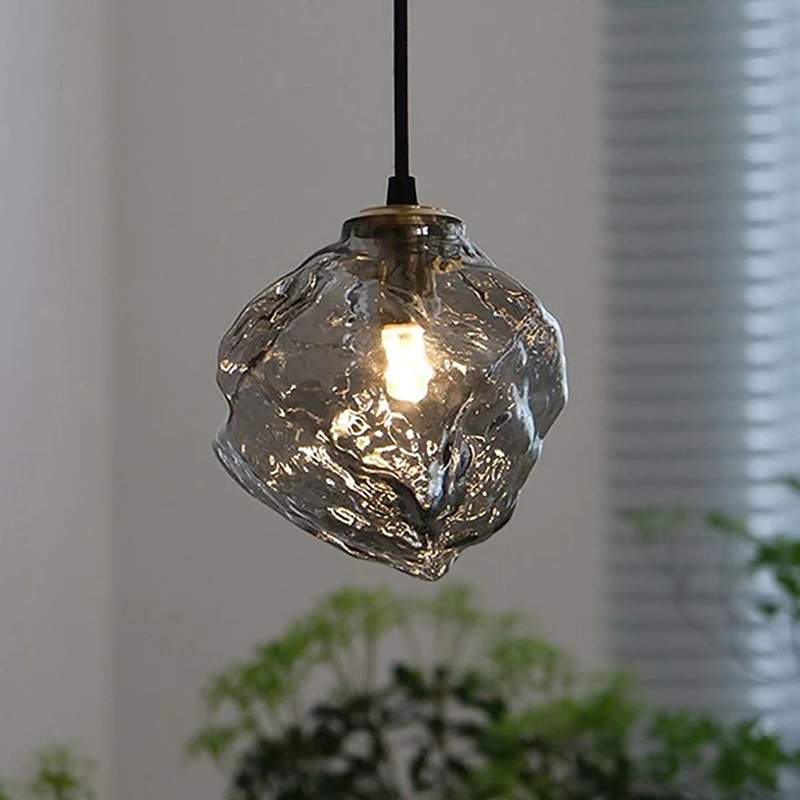 Lava ice chandelier hallway basements chandelier Scandinavian modern minimalist creative bedroom corridor indoor lamp2