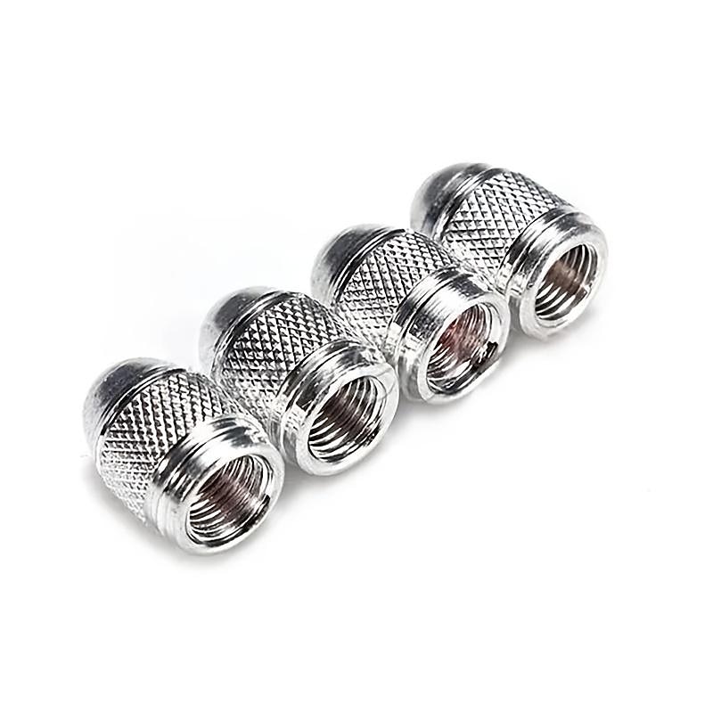 StarFire 4PCS Universal Aluminum Tire Valves Caps Dust Cap  Stem Cover Stem Caps  For Car Truck Bike Decorations Accessories3