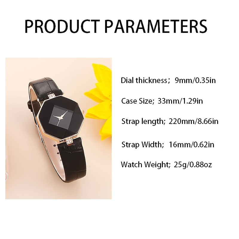 5pcs/set Women's Watch Women's Casual Korean Quartz Watch Set2