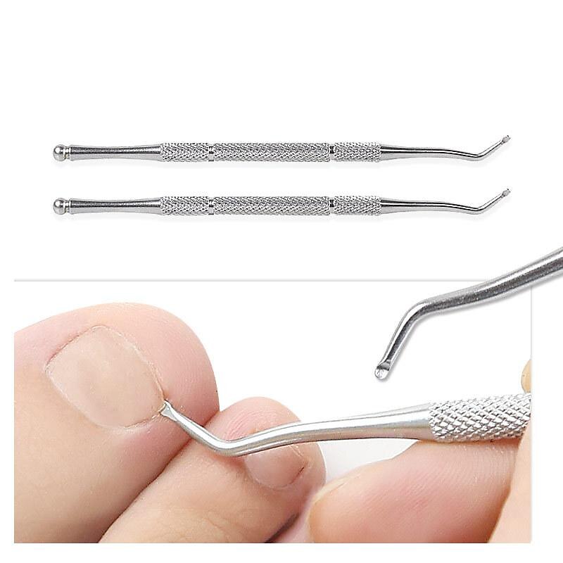 Ingrown Toenail Tool Kit (4PCS) Professional Toe Nail Clipper Set for Ingrown & Thick Nail Stainless Steel Ingrown Toenail Kit Surgery Grade Manicure Pedicure Tool4