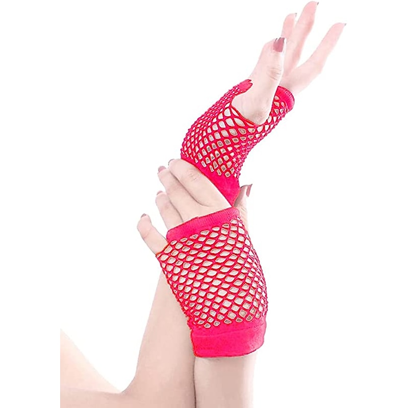 Disco 1980s Outfits T-shirt Women's Costume Headbands Beaded Necklace Vintage Cosplay Masquerade Party & Evening Club More Accessories 22