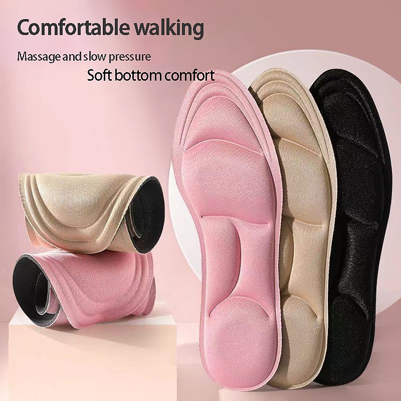 5D Massage Memory Foam Insoles For Shoes Sole Breathable Cushion Sport Running Insoles For Feet Orthopedic Insoles