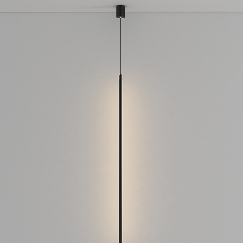 LED Pendant Light 1-Light 60 cm 12W Line Design Pendant Light Aluminum Modern Style light for Office, Bedroom, Living Room 110-240V3