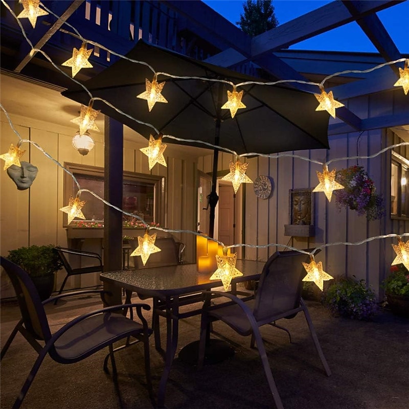 Elegant Wedding Party Reception LED Fairy Star String Lights – 100M/50M/30M Twinkle Lamp for Home, Garden & Yard Decor, AC220V, EU Plug2