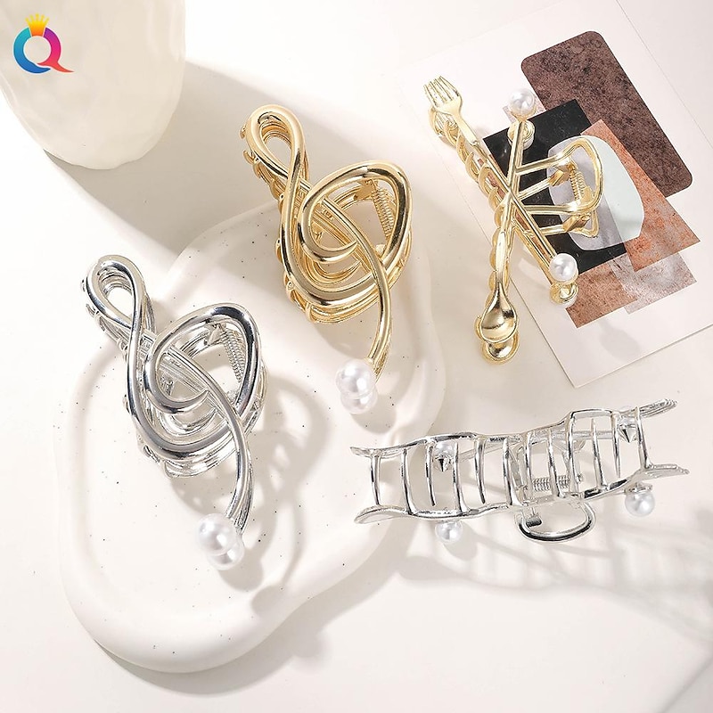 Large Claw Clips For Thick Hair  Hair Claws For Thick Hair Long Hair Claw Clips Variety Pack Large Hair Clips For Thick Hair Cute Claw Clips For Long Hair Large Claw Clip3